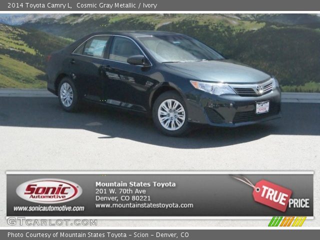 2014 Toyota Camry L in Cosmic Gray Metallic