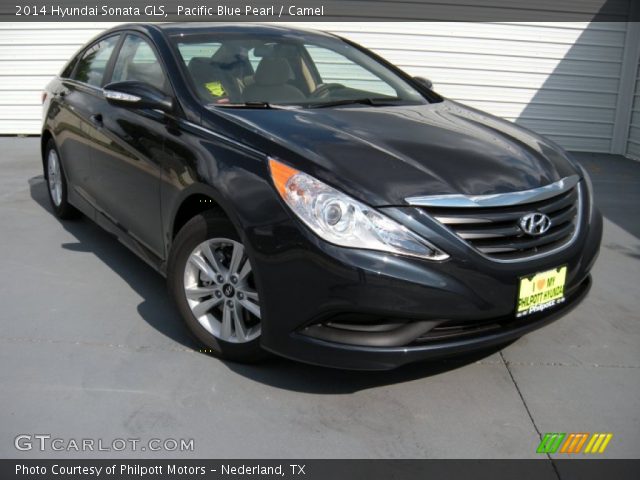 2014 Hyundai Sonata GLS in Pacific Blue Pearl