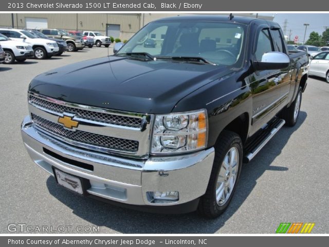 2013 Chevrolet Silverado 1500 LT Extended Cab in Black