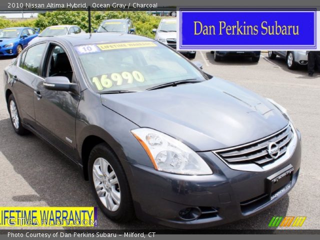 2010 Nissan Altima Hybrid in Ocean Gray