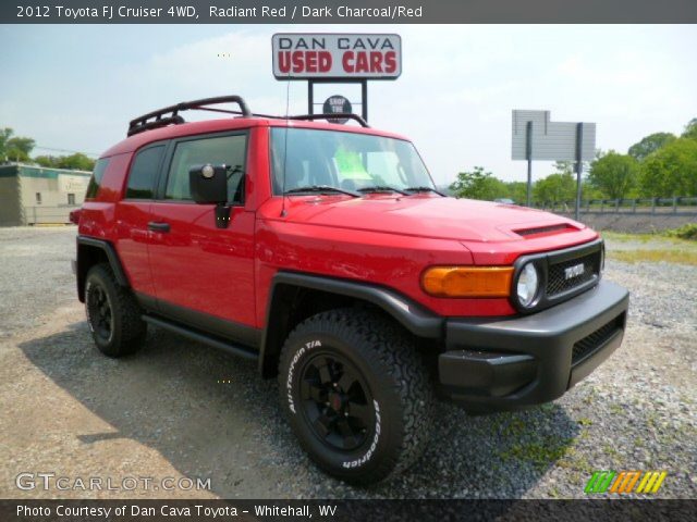 2012 Toyota FJ Cruiser 4WD in Radiant Red