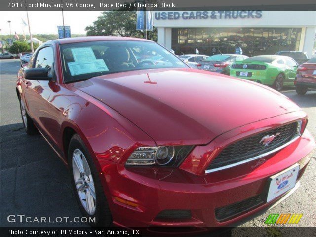 2013 Ford Mustang V6 Coupe in Race Red