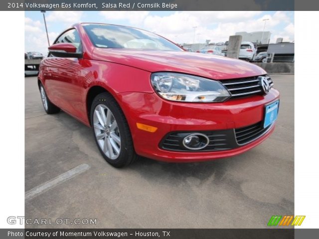 2014 Volkswagen Eos Komfort in Salsa Red