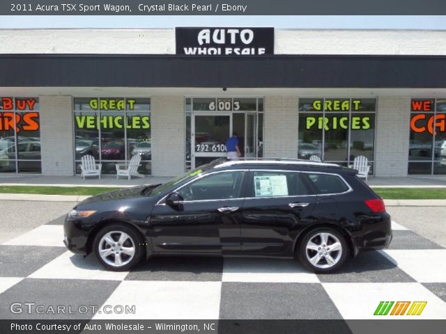 2011 Acura TSX Sport Wagon in Crystal Black Pearl