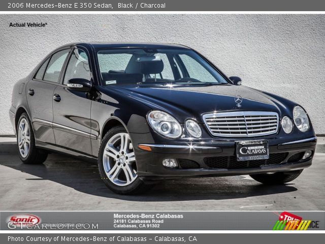 2006 Mercedes-Benz E 350 Sedan in Black