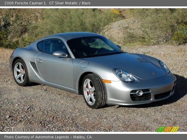 2006 Porsche Cayman S in GT Silver Metallic