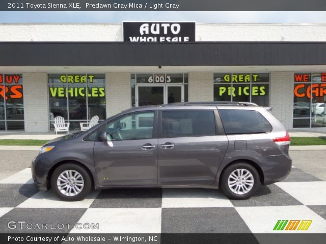 2011 Toyota Sienna XLE in Predawn Gray Mica