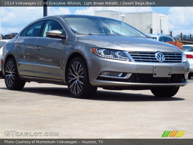 2014 Volkswagen CC V6 Executive 4Motion in Light Brown Metallic