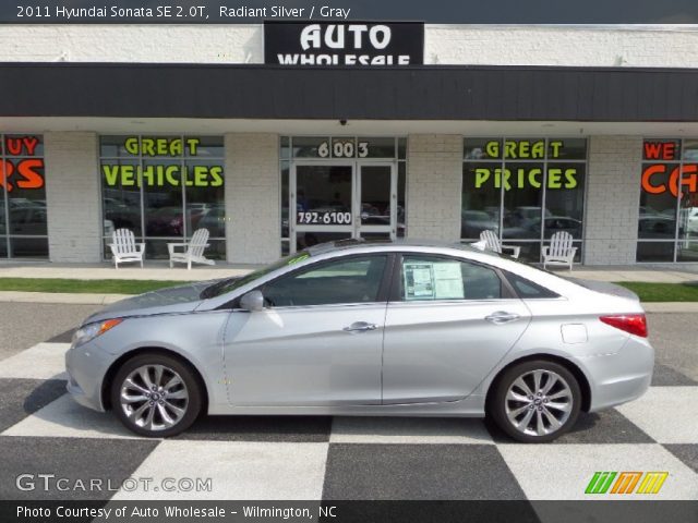 2011 Hyundai Sonata SE 2.0T in Radiant Silver