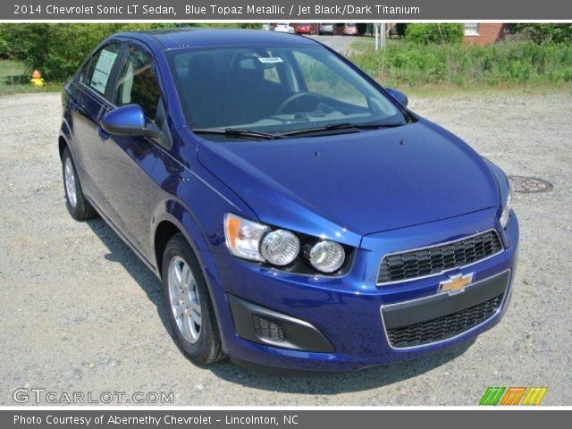 2014 Chevrolet Sonic LT Sedan in Blue Topaz Metallic