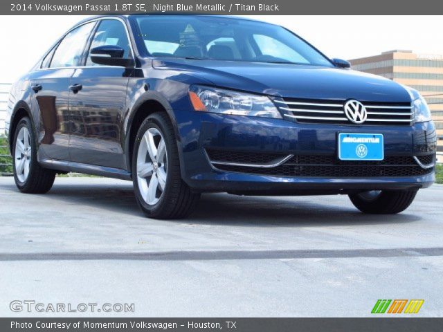 2014 Volkswagen Passat 1.8T SE in Night Blue Metallic