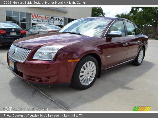 2008 Mercury Sable Sedan in Merlot Metallic