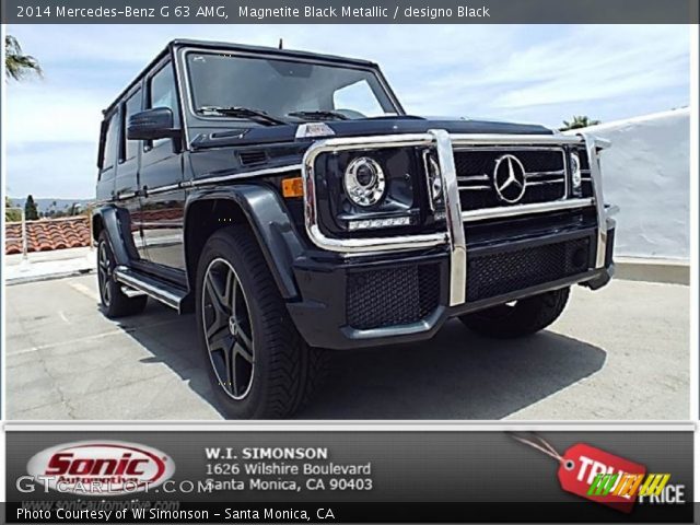 2014 Mercedes-Benz G 63 AMG in Magnetite Black Metallic