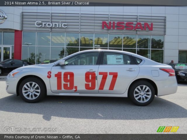 2014 Nissan Altima 2.5 in Brilliant Silver