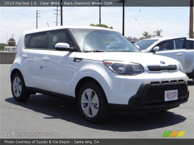 2014 Kia Soul 1.6 in Clear White