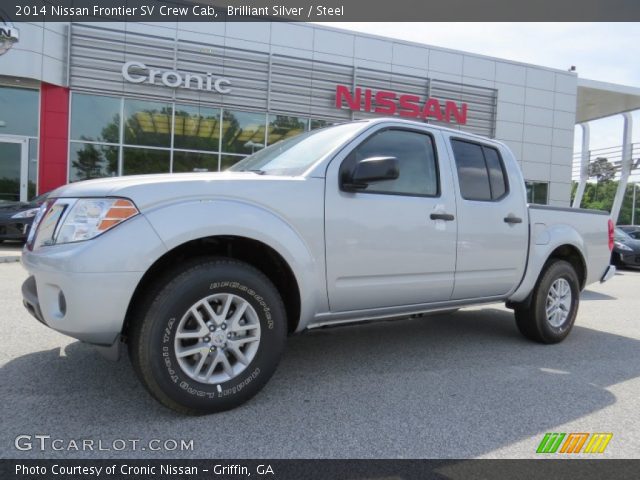 2014 Nissan Frontier SV Crew Cab in Brilliant Silver