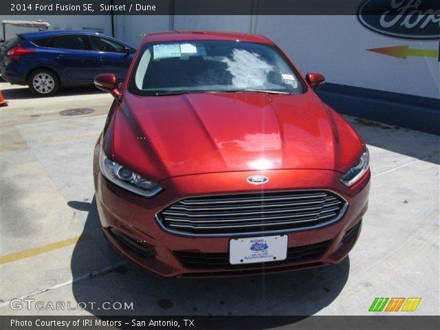 2014 Ford Fusion SE in Sunset