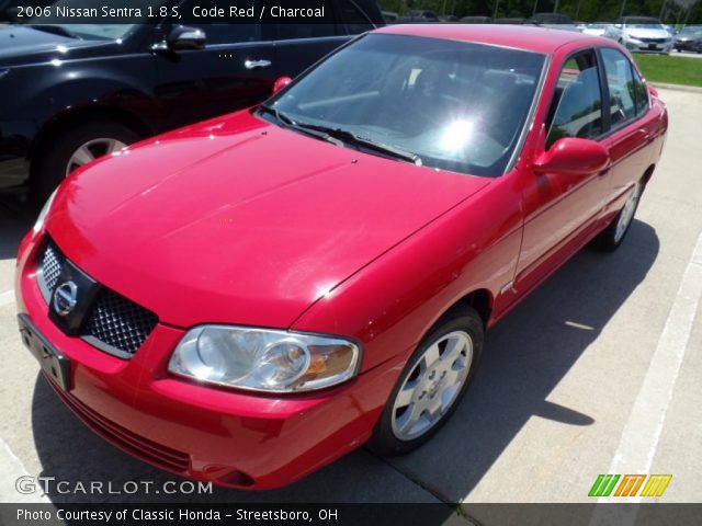 2006 Nissan Sentra 1.8 S in Code Red