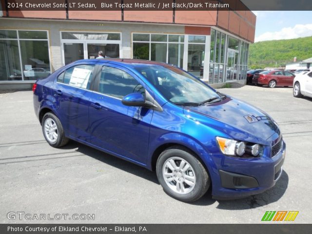 2014 Chevrolet Sonic LT Sedan in Blue Topaz Metallic