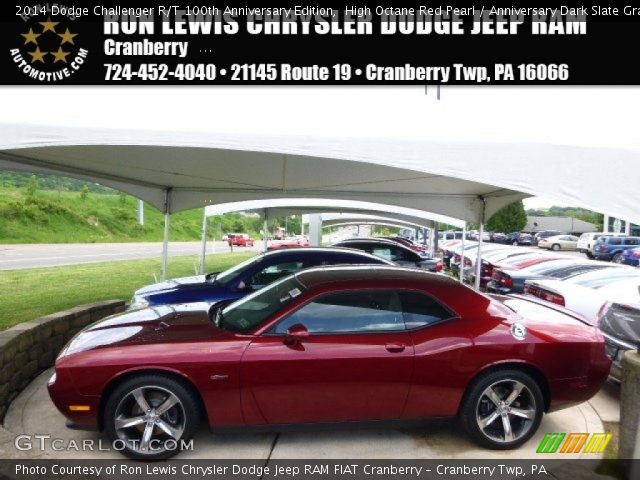 2014 Dodge Challenger R/T 100th Anniversary Edition in High Octane Red Pearl