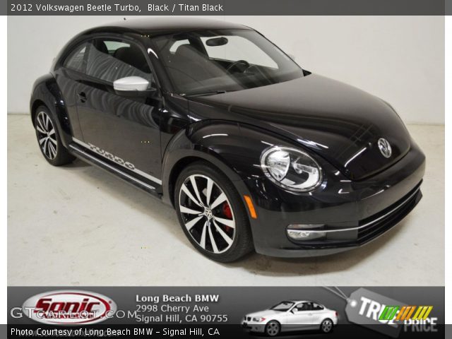2012 Volkswagen Beetle Turbo in Black