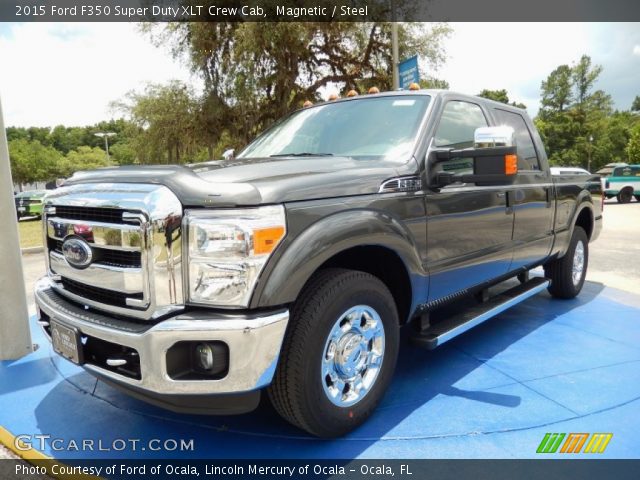 2015 Ford F350 Super Duty XLT Crew Cab in Magnetic