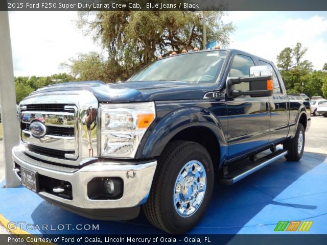 2015 Ford F250 Super Duty Lariat Crew Cab in Blue Jeans