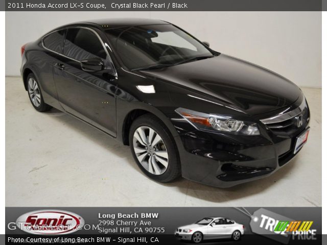 2011 Honda Accord LX-S Coupe in Crystal Black Pearl