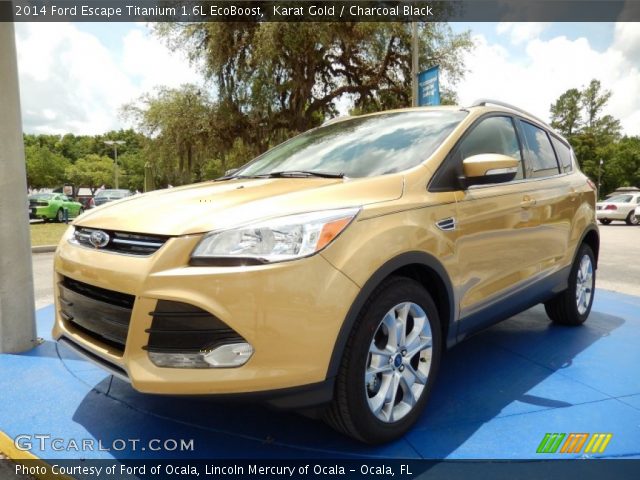 2014 Ford Escape Titanium 1.6L EcoBoost in Karat Gold