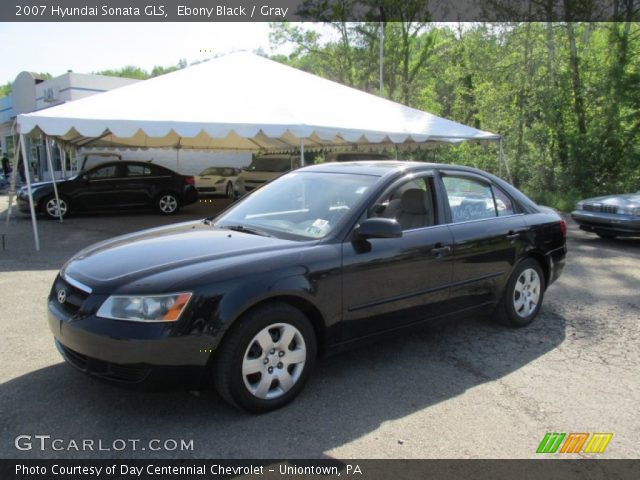 2007 Hyundai Sonata GLS in Ebony Black