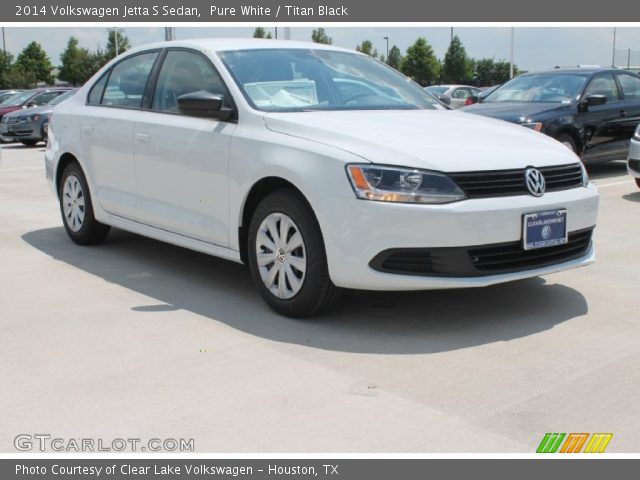 2014 Volkswagen Jetta S Sedan in Pure White