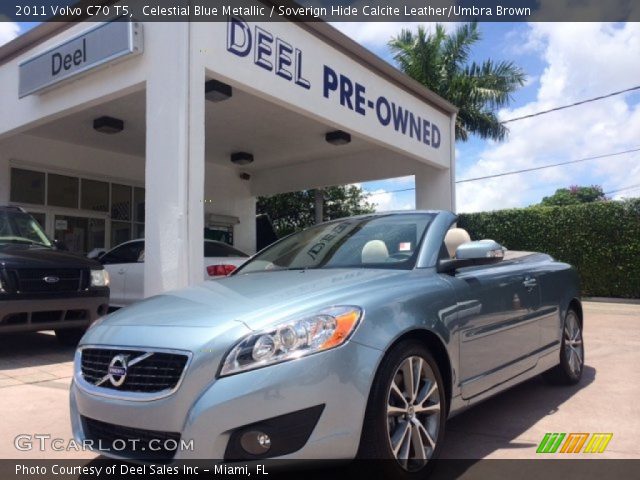 2011 Volvo C70 T5 in Celestial Blue Metallic