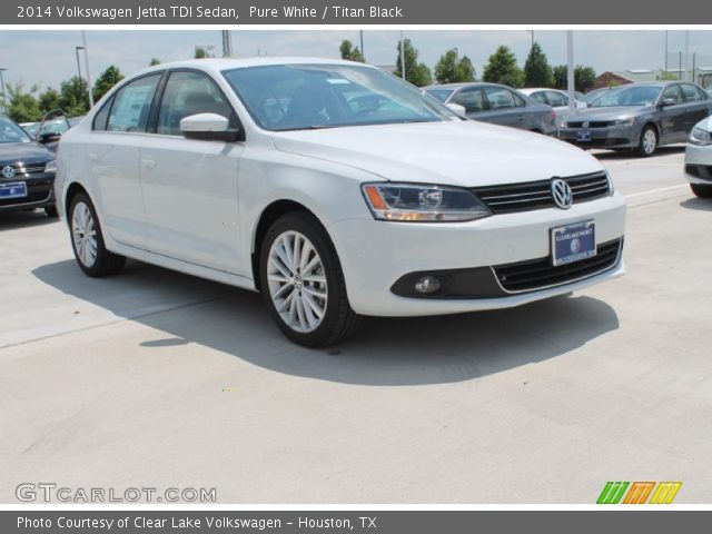 2014 Volkswagen Jetta TDI Sedan in Pure White
