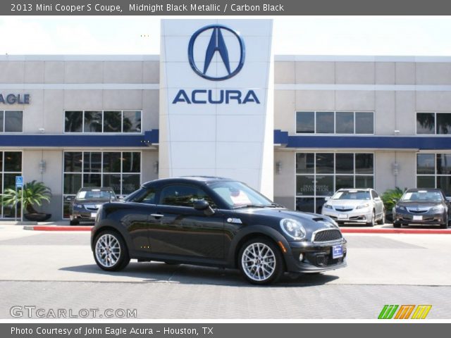 2013 Mini Cooper S Coupe in Midnight Black Metallic