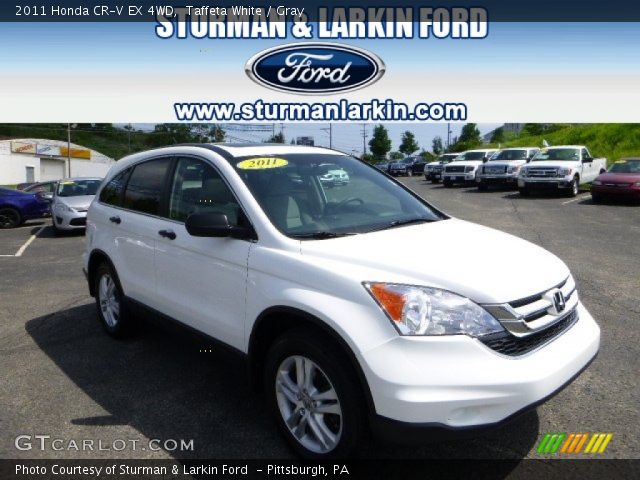 2011 Honda CR-V EX 4WD in Taffeta White