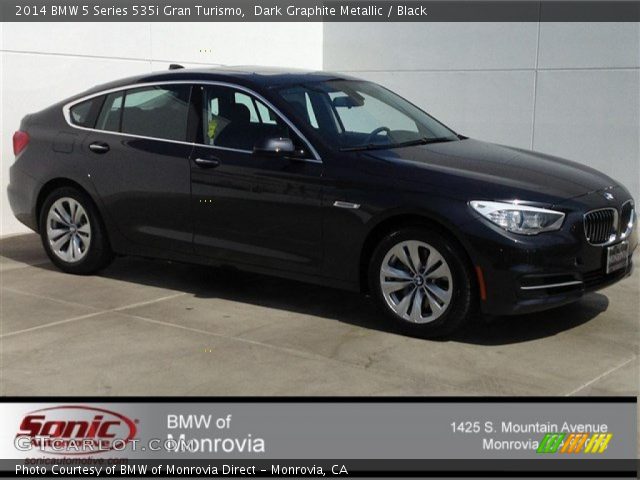 2014 BMW 5 Series 535i Gran Turismo in Dark Graphite Metallic