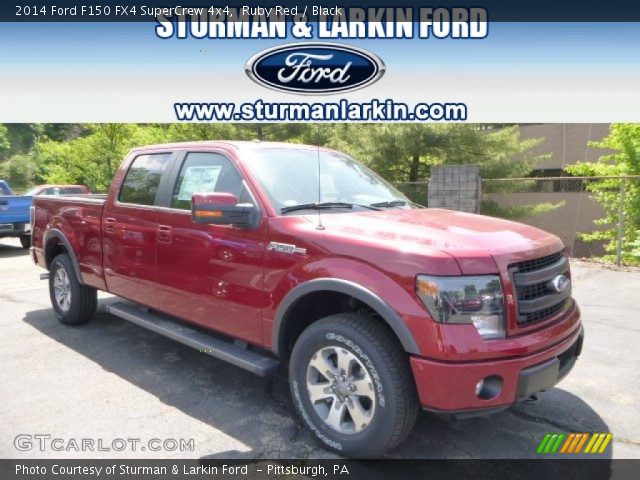2014 Ford F150 FX4 SuperCrew 4x4 in Ruby Red