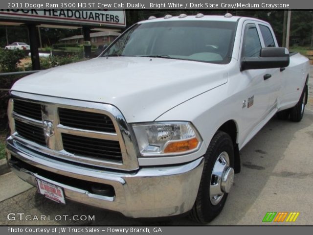 2011 Dodge Ram 3500 HD ST Crew Cab Dually in Bright White