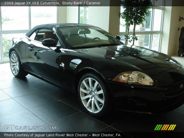 2009 Jaguar XK XK8 Convertible in Ebony Black