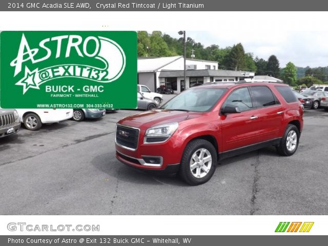 2014 GMC Acadia SLE AWD in Crystal Red Tintcoat
