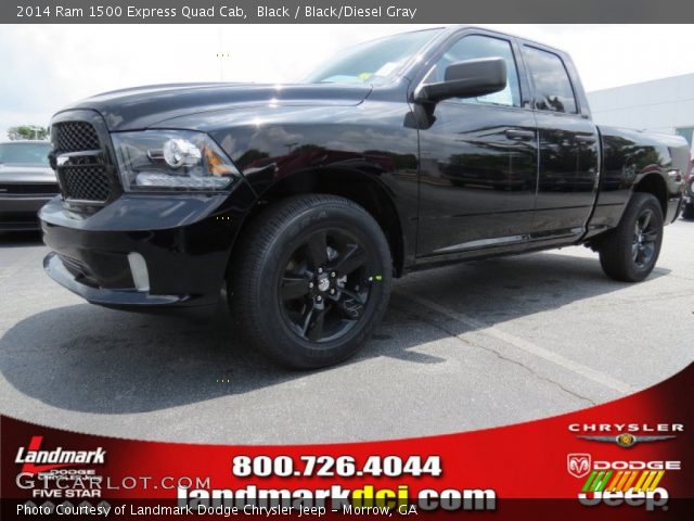 2014 Ram 1500 Express Quad Cab in Black