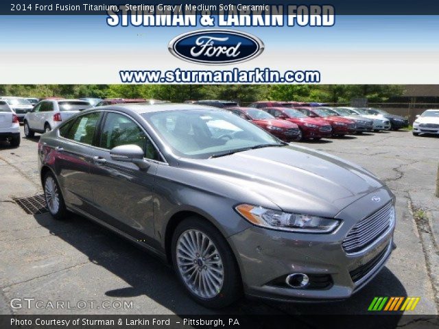 2014 Ford Fusion Titanium in Sterling Gray