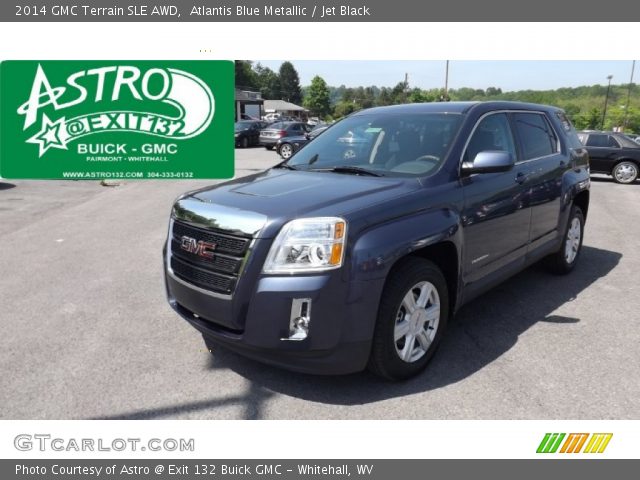 2014 GMC Terrain SLE AWD in Atlantis Blue Metallic