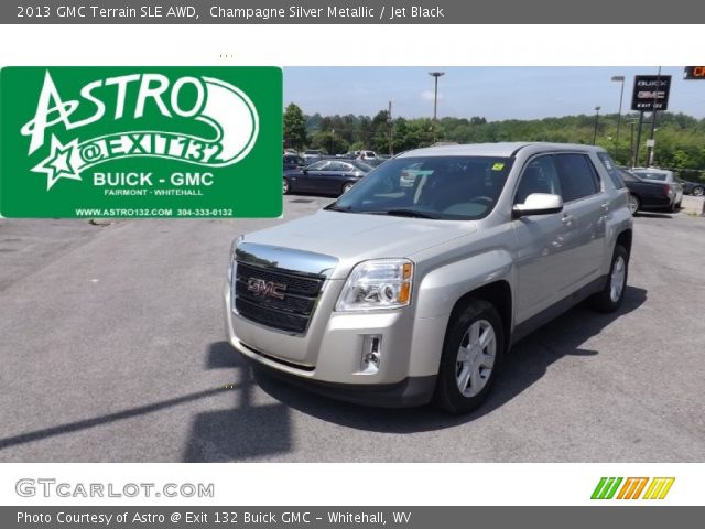 2013 GMC Terrain SLE AWD in Champagne Silver Metallic