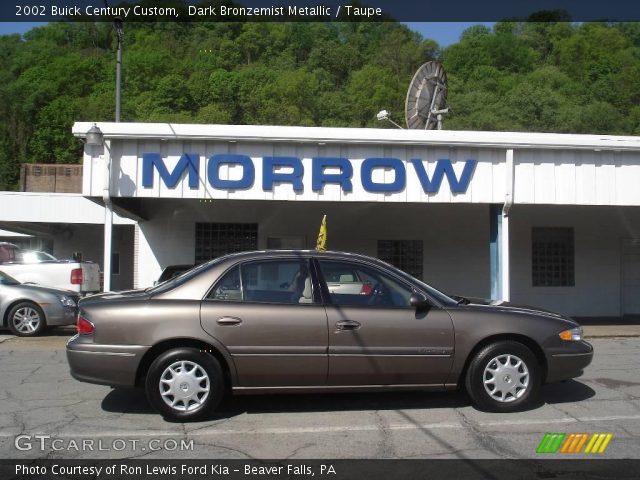 2002 Buick Century Custom in Dark Bronzemist Metallic