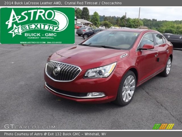 2014 Buick LaCrosse Leather AWD in Crystal Red Tintcoat