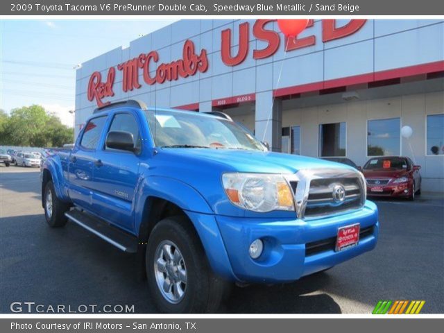 2009 Toyota Tacoma V6 PreRunner Double Cab in Speedway Blue Metallic