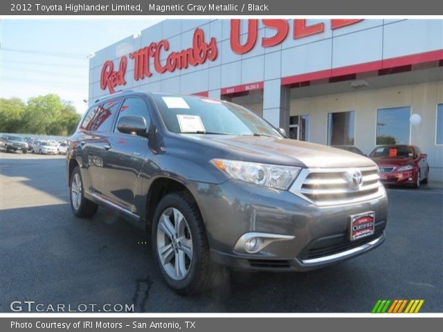 2012 Toyota Highlander Limited in Magnetic Gray Metallic