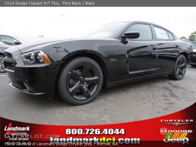 2014 Dodge Charger R/T Plus in Pitch Black