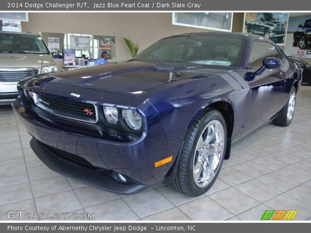 2014 Dodge Challenger R/T in Jazz Blue Pearl Coat